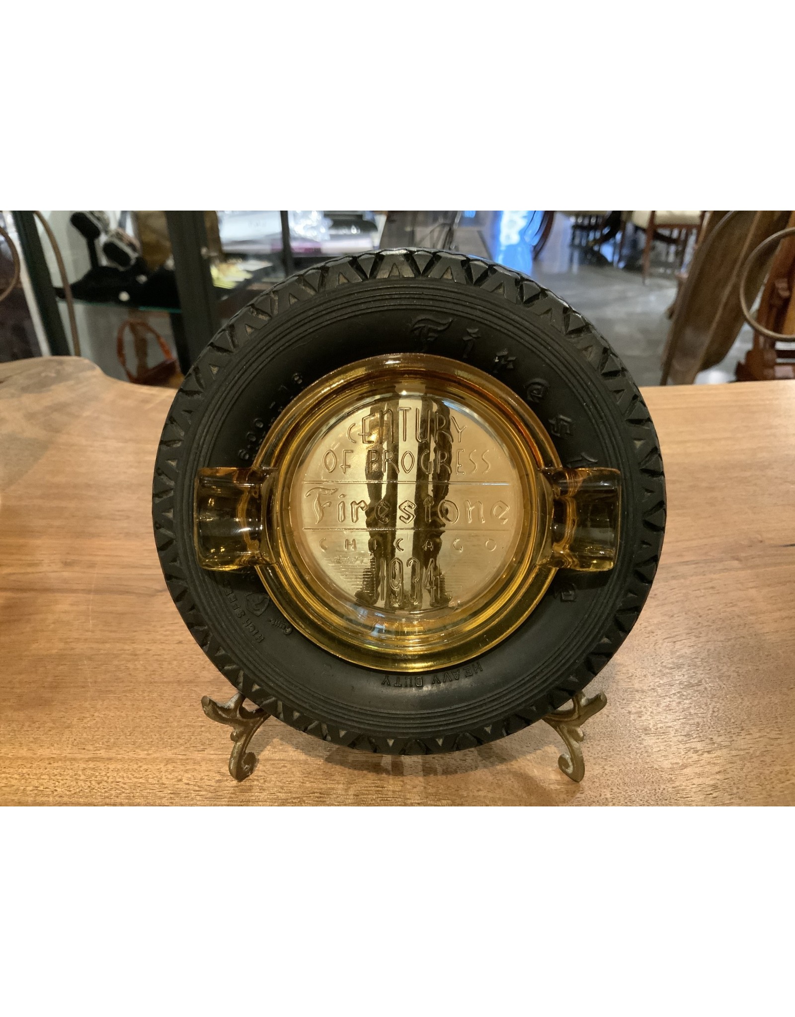 SPV 1934 Firestone Tire Ashtray
