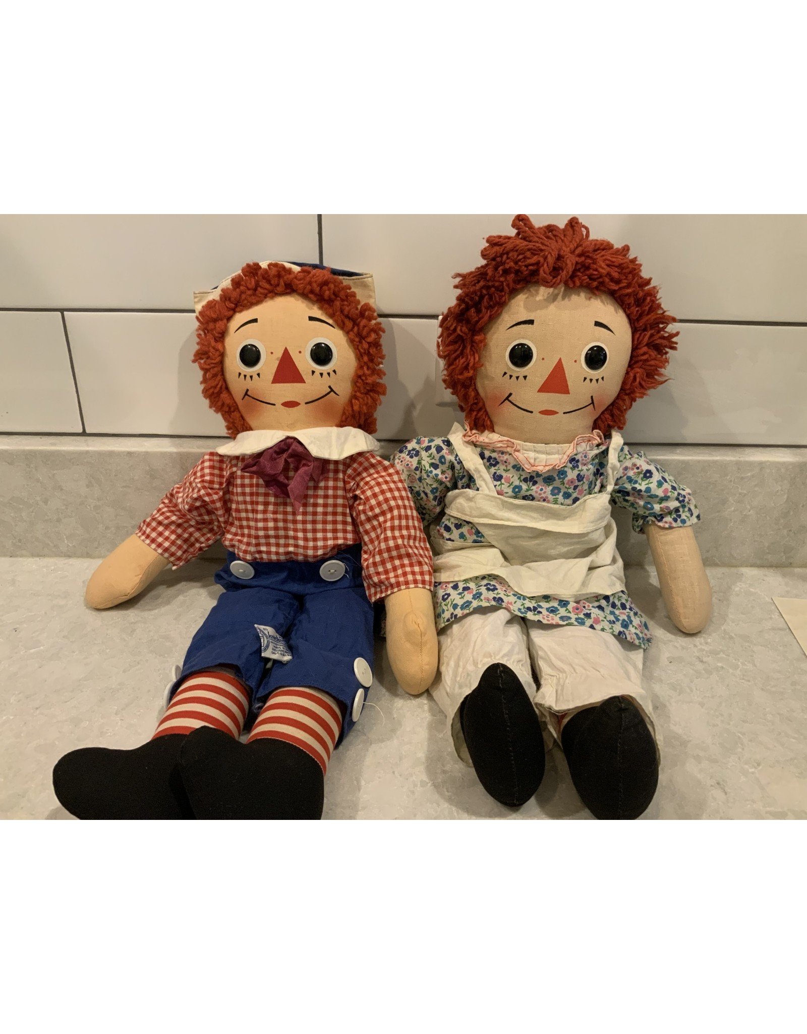 original raggedy ann and andy dolls