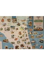 SPV Fine Art Giclee 1963 Map of Florida