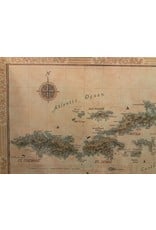 SPV Fine Art Giclee Map of the Virgin Islands