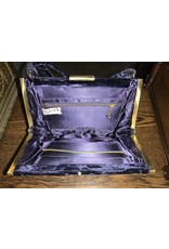 SPV Vintage Garay Blue Velvet handbag