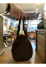 SPV Vintage 1940s    Crown Lewis Dark Plum Handbag