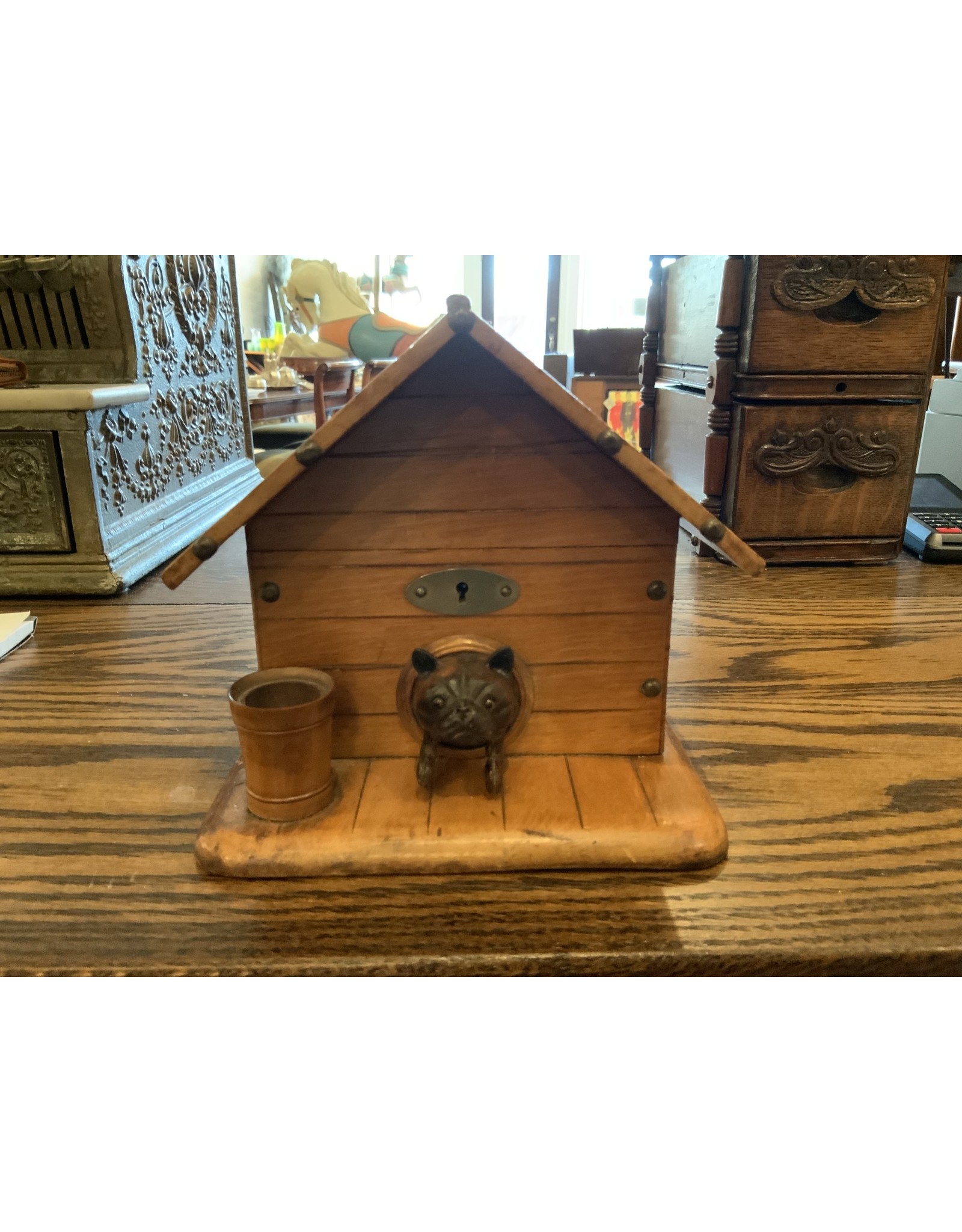 SPV 1800s Victorian Dog House Cigar Humidor