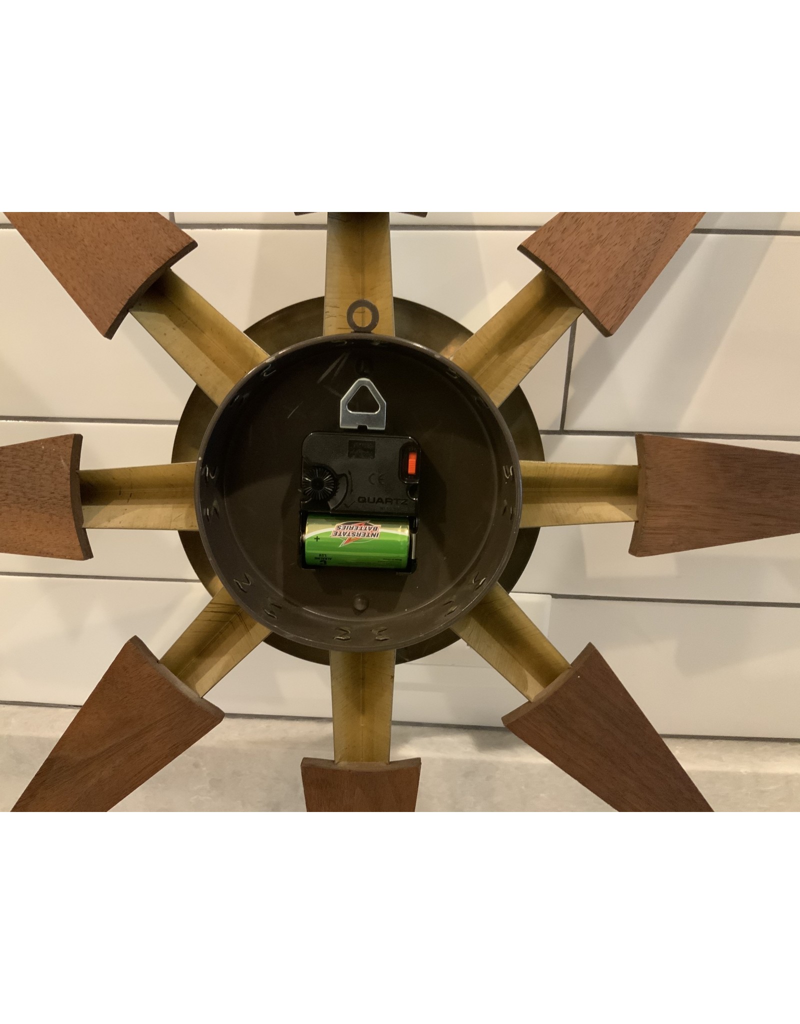 SPV Welby MCM Starburst Wall Clock