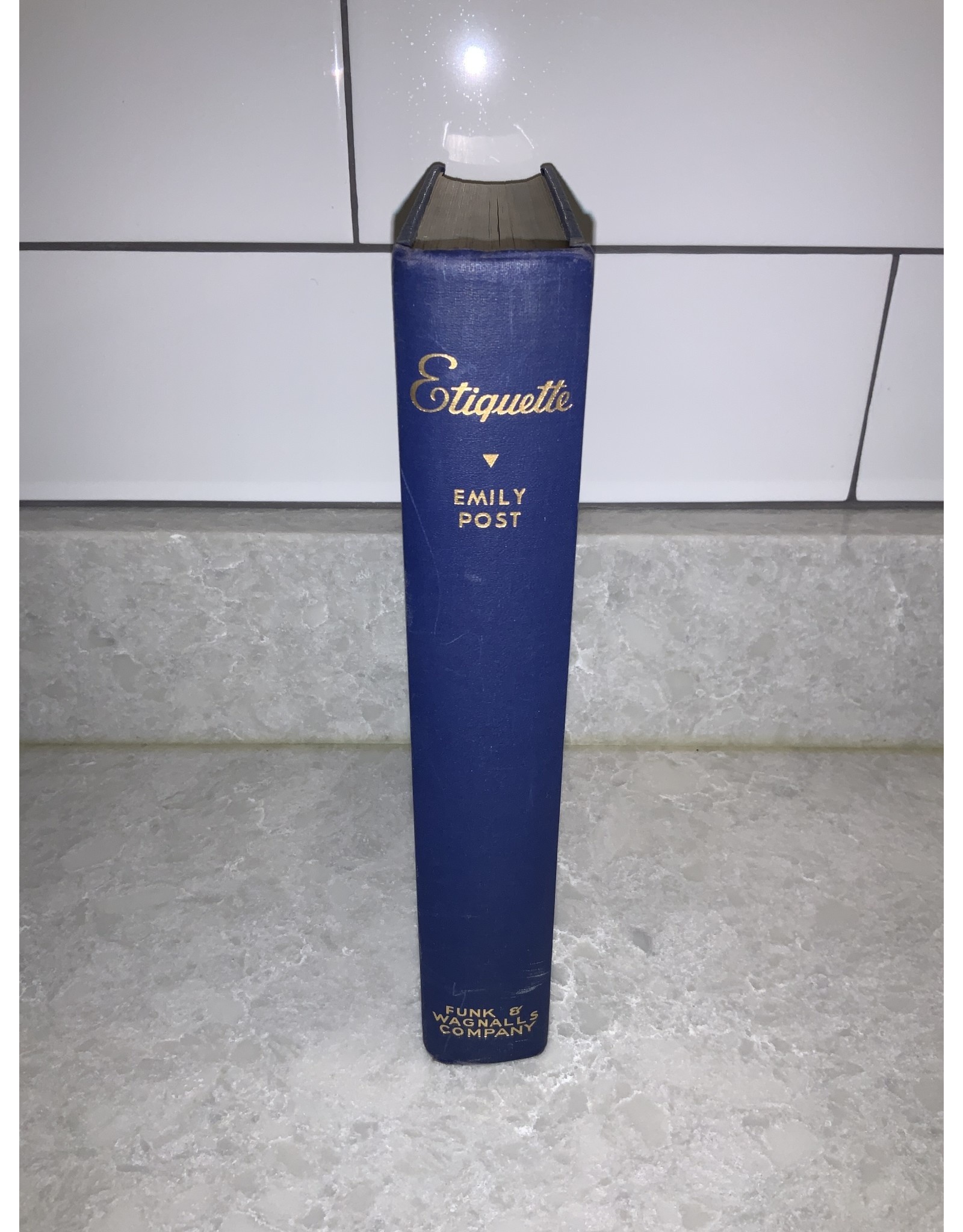 SPV Vintage 1945 Etiquette Book By Emily Post
