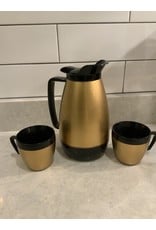 SPV MCM West Bend Thermo-Serv Coffee Pot with 2 Cups