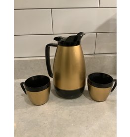 SPV MCM West Bend Thermo-Serv Coffee Pot with 2 Cups