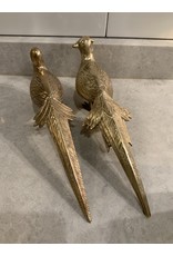 SPV Brass Mid Century Modern Pheasants