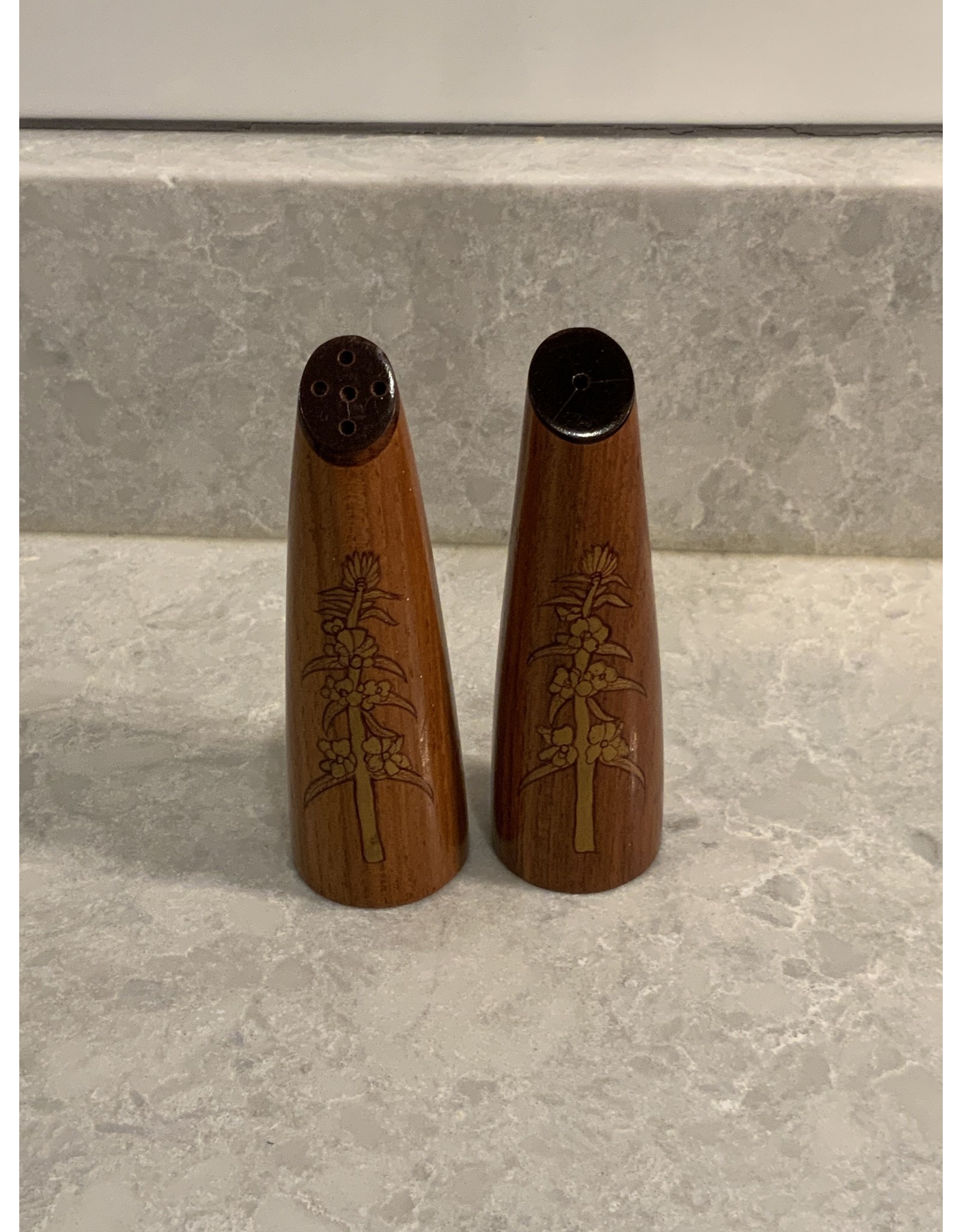 SPV MCM Wood Salt and Pepper Shakers