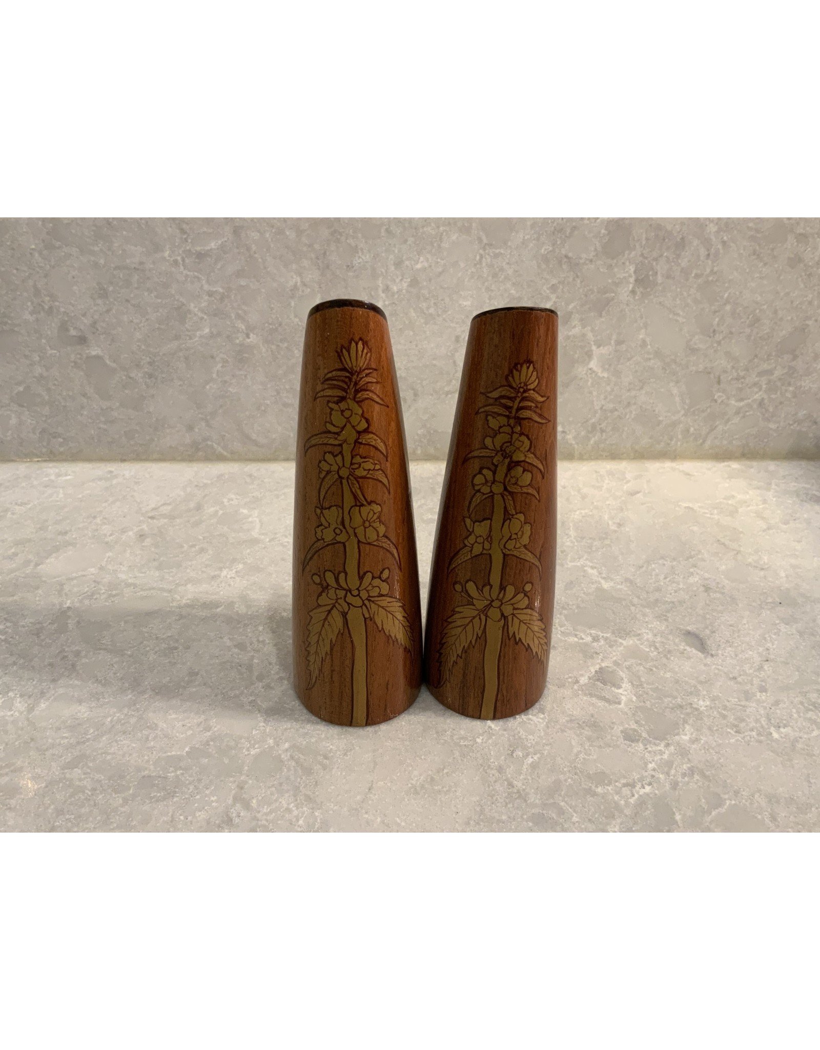 SPV MCM Wood Salt and Pepper Shakers