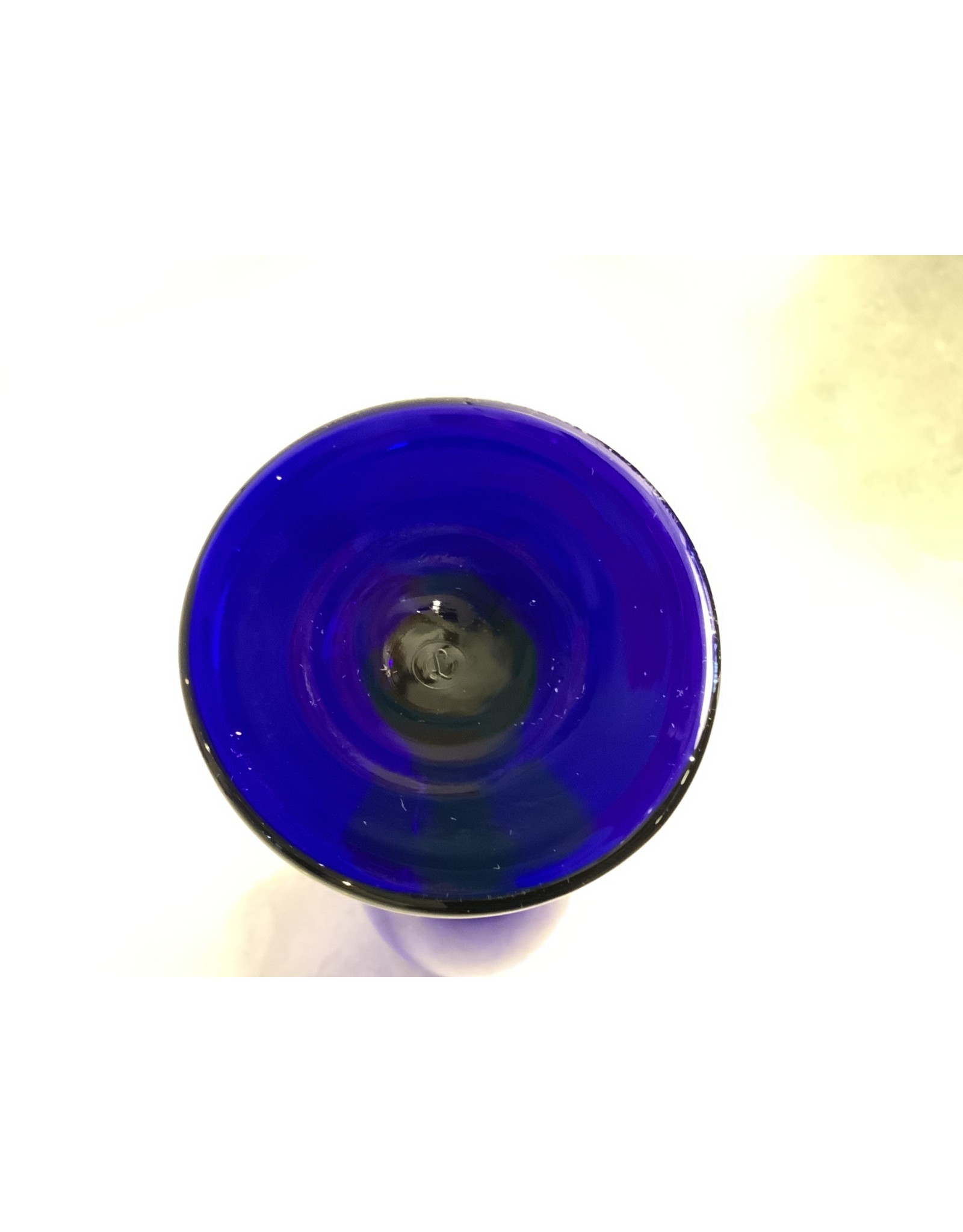 SPV Set of 4 Libby Cobalt Blue Champagne Flutes