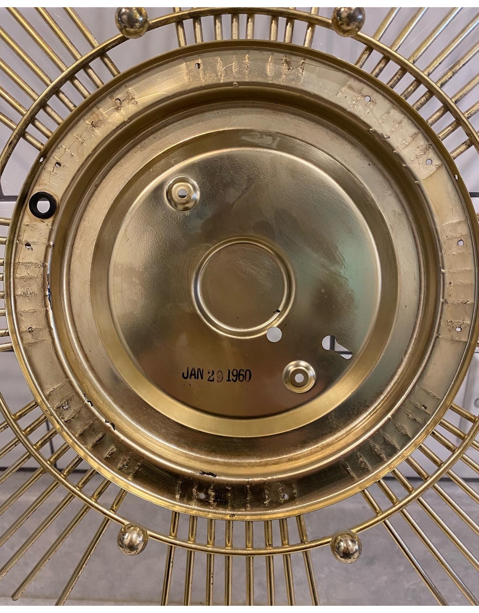 1960s United Starburst Wall Clock - South Pointe Vintage