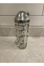 SPV Hazel Atlas Cocktail Shaker, White Blossoms