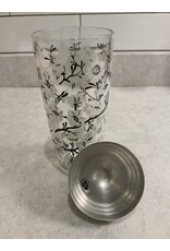 SPV Hazel Atlas Cocktail Shaker, White Blossoms