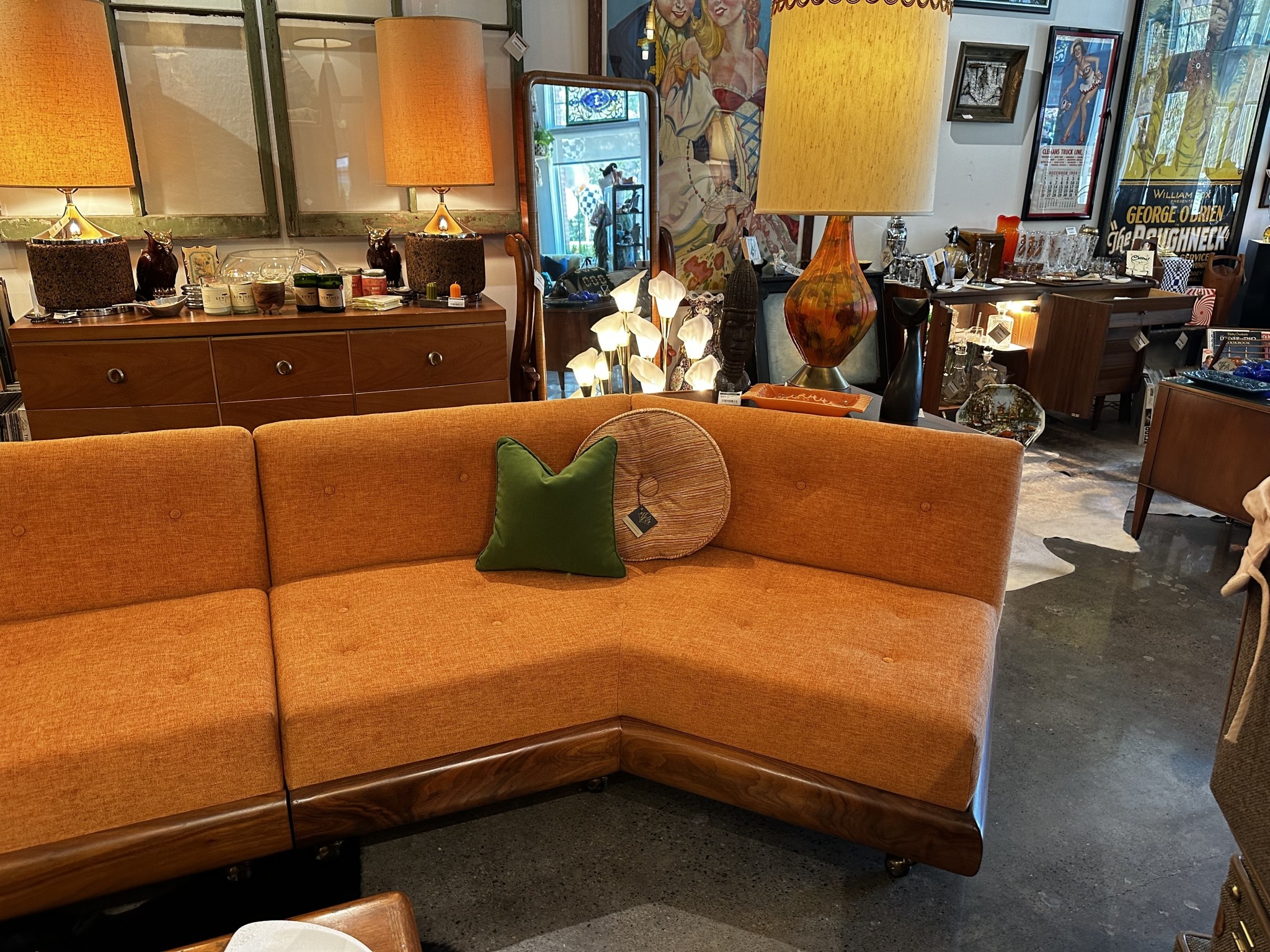 Adrian Pearsall Iconic Boomerang Sectional Sofa - South Pointe Vintage