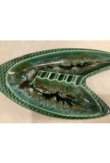 SPV Vintage large cosmic green Boomerang Ashtray