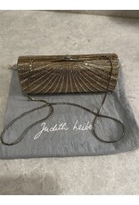 SPV Judith Leiber Gold Jet Stone Clutch