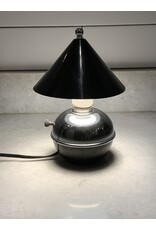 SPV Glow Lamp by Ruth Gerth for Chase black and chrome