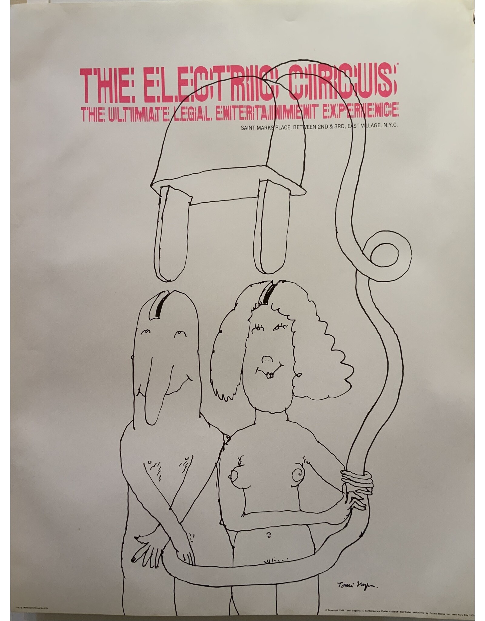 SPV 1969 Electric Circus The Ultimate Legal Entertainment Experience (Head Plug)