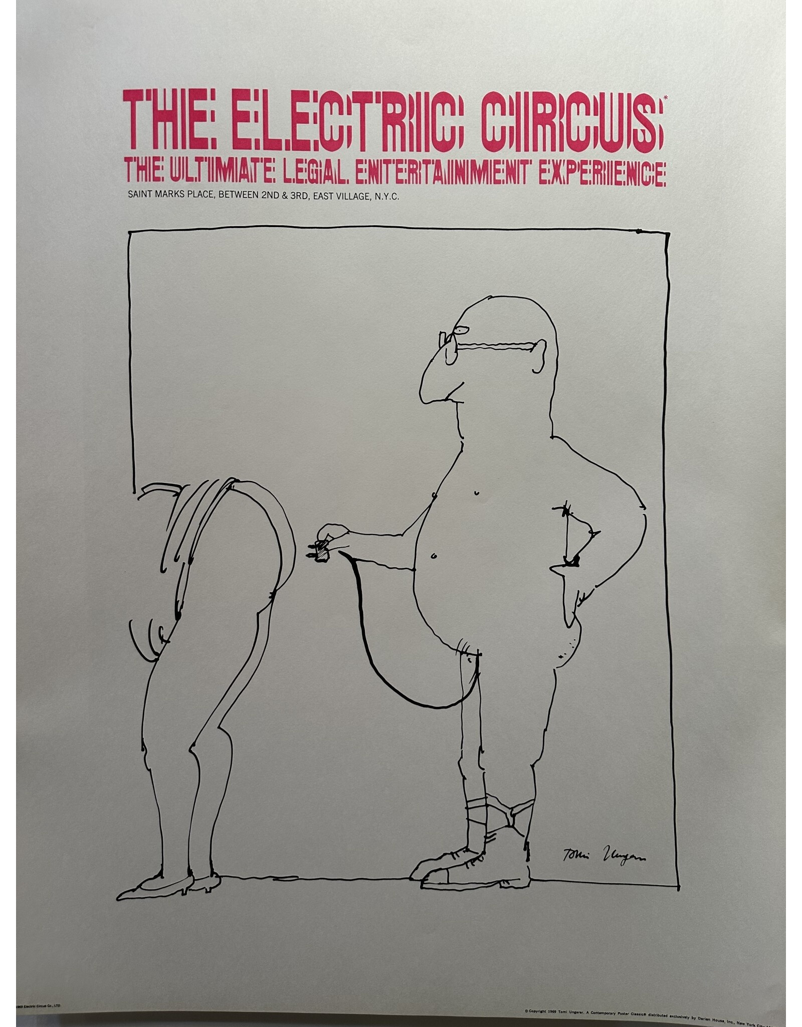 SPV 1969 Electric Circus The Ultimate Legal Entertainment Experience(Butt Plug)