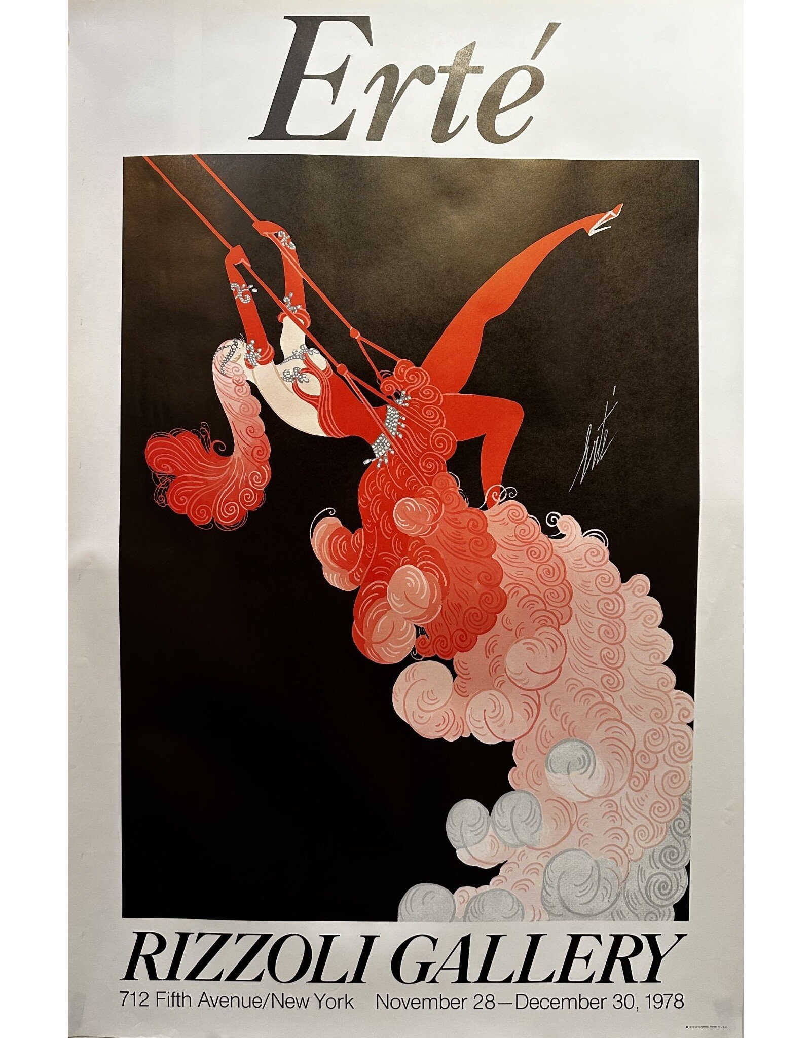 SPV Erte ‘ Rizzoli Gallery 1978
