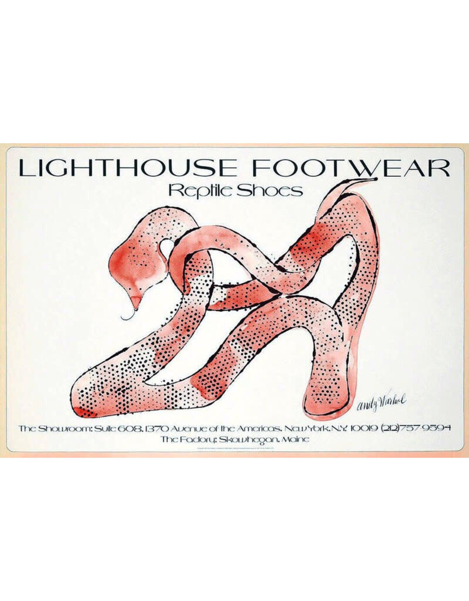 SPV Andy Warhol * Lighthouse Footwear 1979