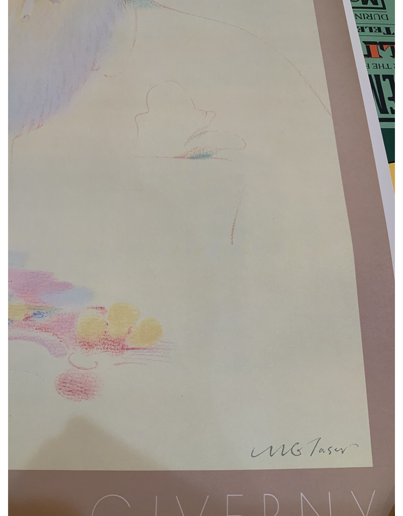 SPV Milton Glaser Monet poster 1982