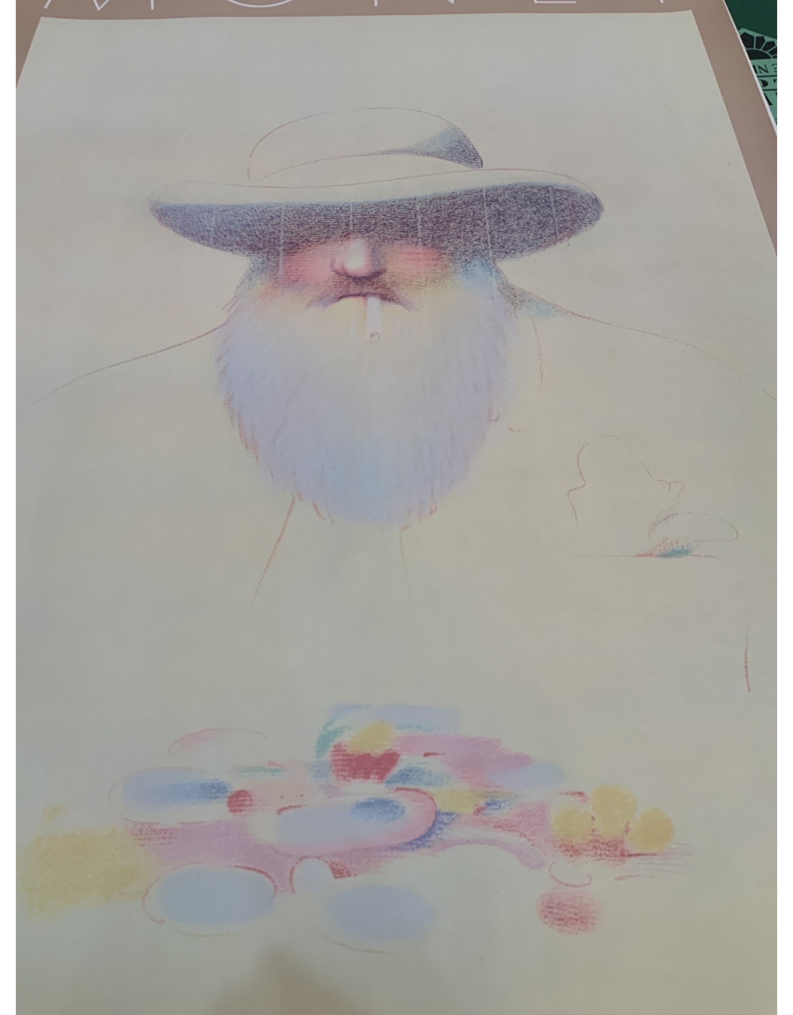 SPV Milton Glaser Monet poster 1982