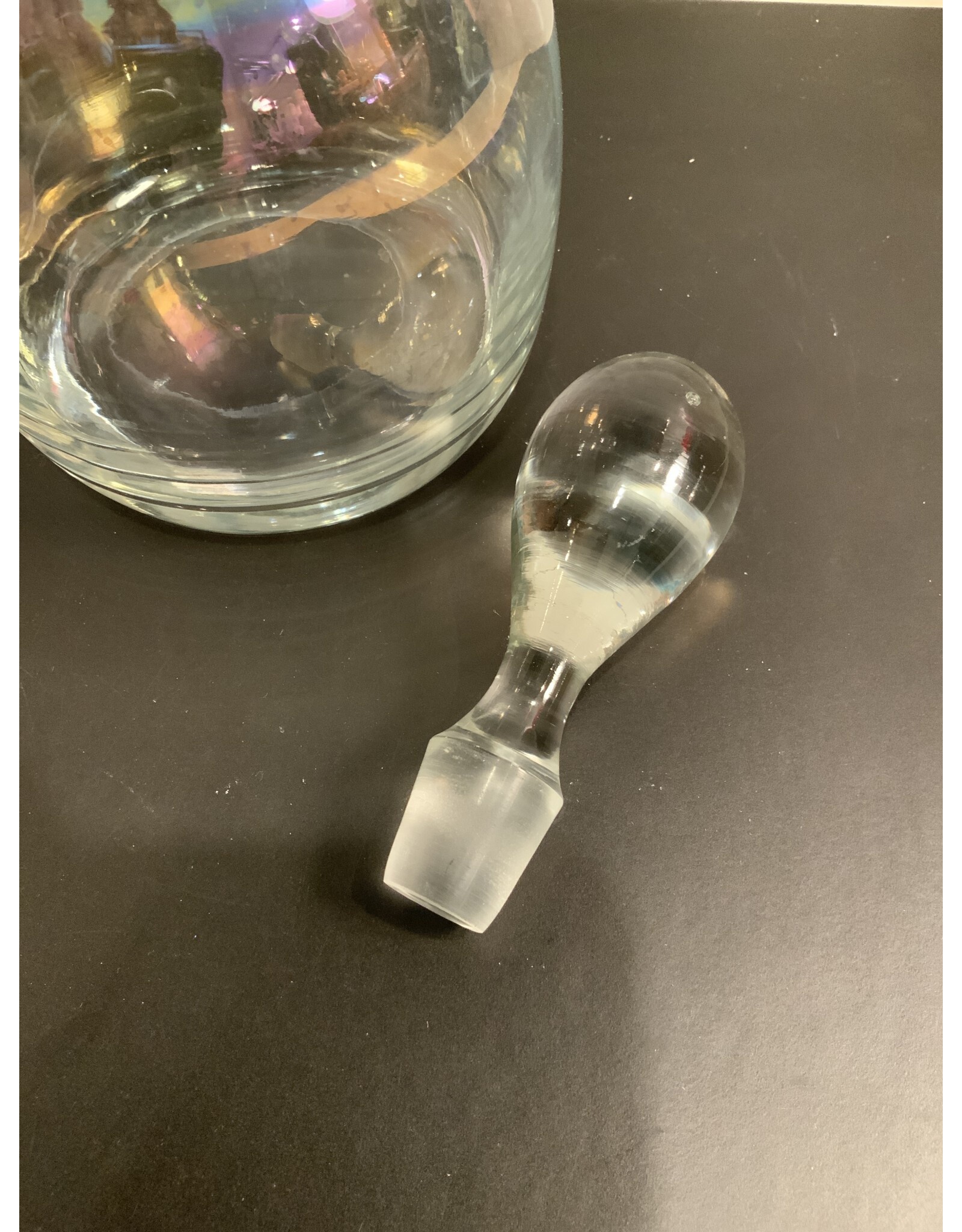 SPV Iridescent Glass Decanter
