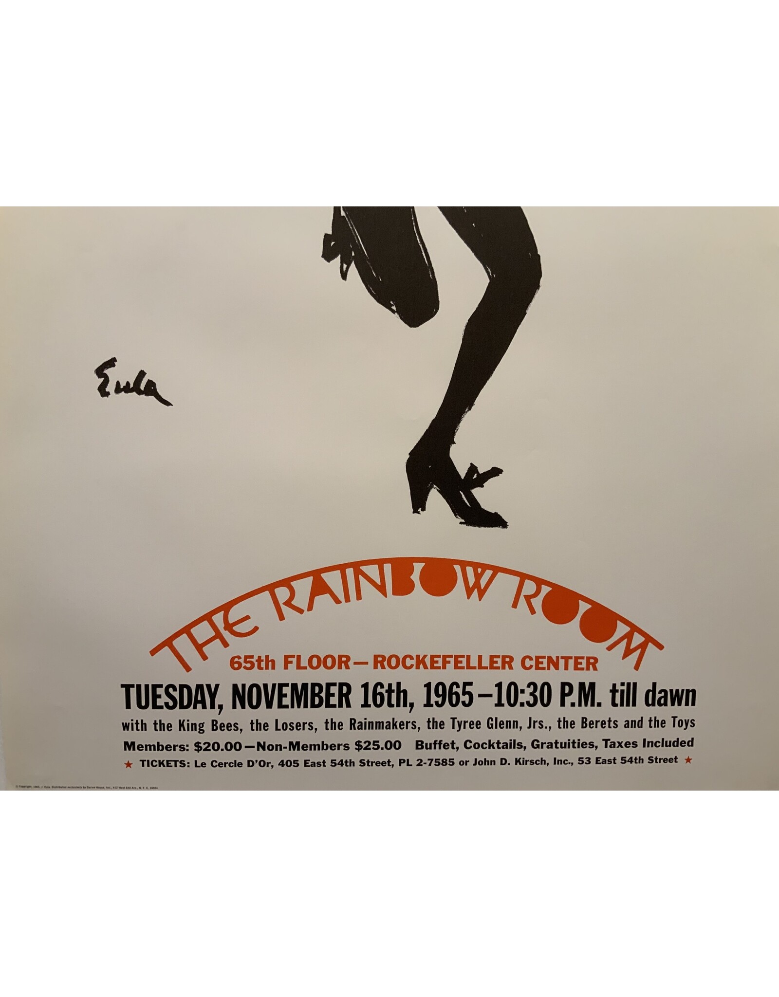 SPV Joe Eula  The Mod Ball/The Rainbow Room 1965
