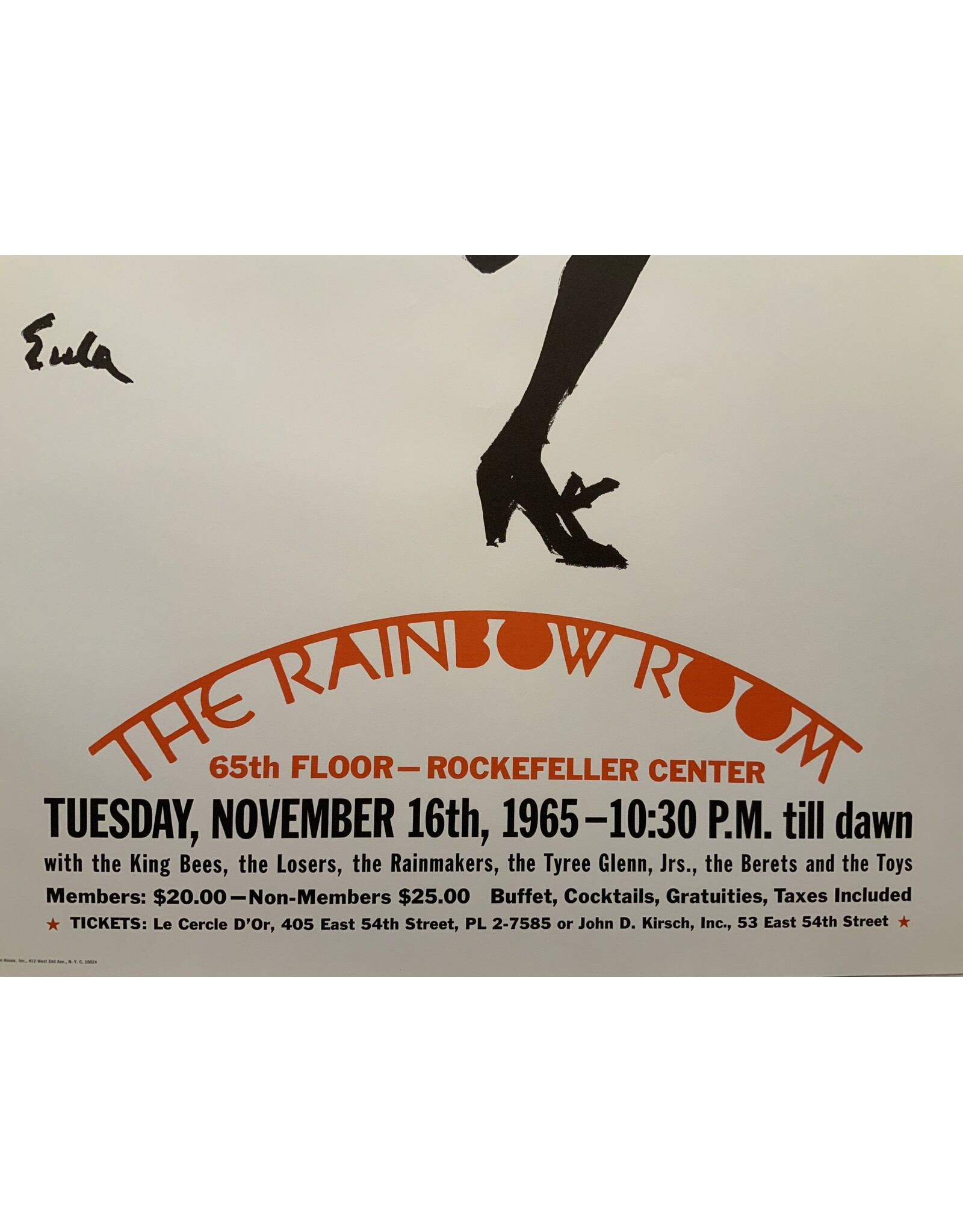 SPV Joe Eula  The Mod Ball/The Rainbow Room 1965