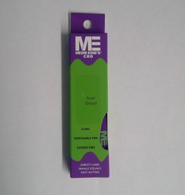 Medie Edie's 0.5ml 225mg - CBD Sour Diesel Disposable Vape