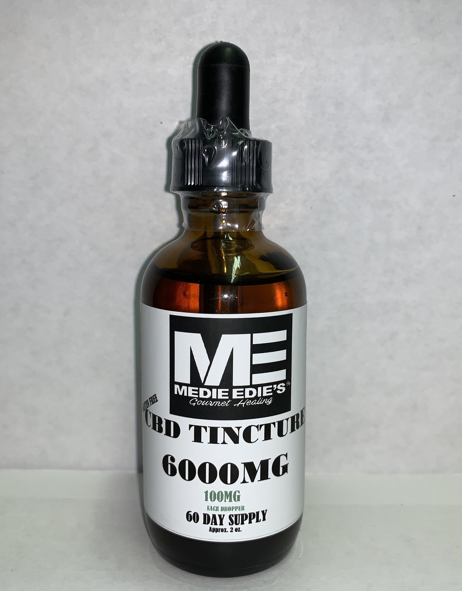 Medie Edie's Medie Edie's 60ml CBD Tincture Flavorless 100mg.6000mg