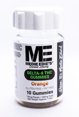 Medie Edie's Medie Edie's 10ct Delta 8 Gummies Orange  -  10mg.100mg