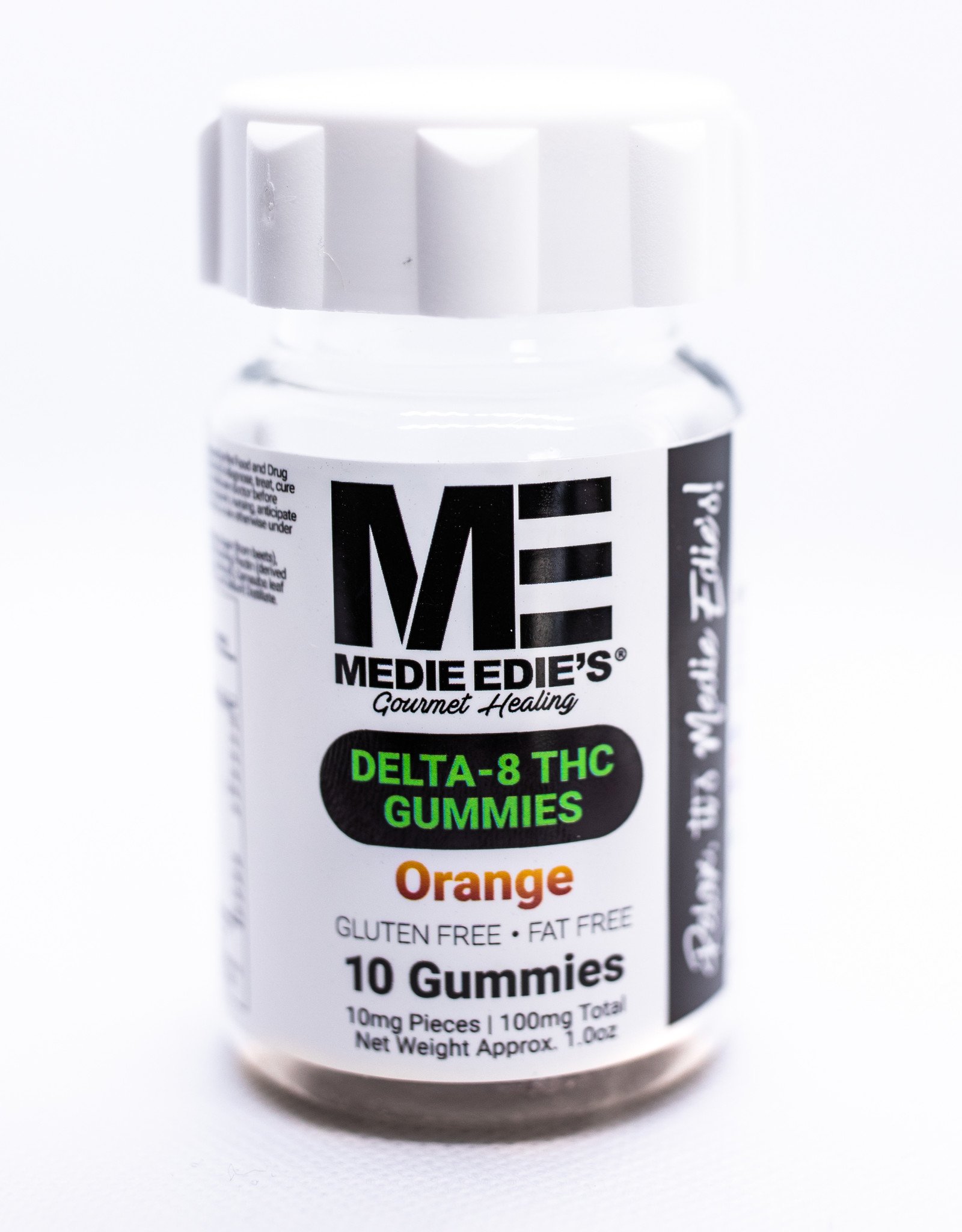 Medie Edie's Medie Edie's 10ct Delta 8 Gummies Orange  -  10mg.100mg