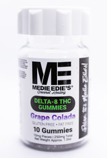 Medie Edie's Medie Edie's 10ct Delta 8 Gummies Grape Colada -  10mg.100mg