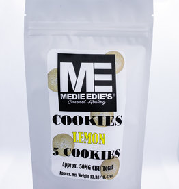 Medie Edie's 5ct 10mg.50mg  - CBD Lemon Cookies