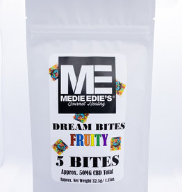 Medie Edie's 5ct 10mg.50mg - CBD Fruit Dream Bites