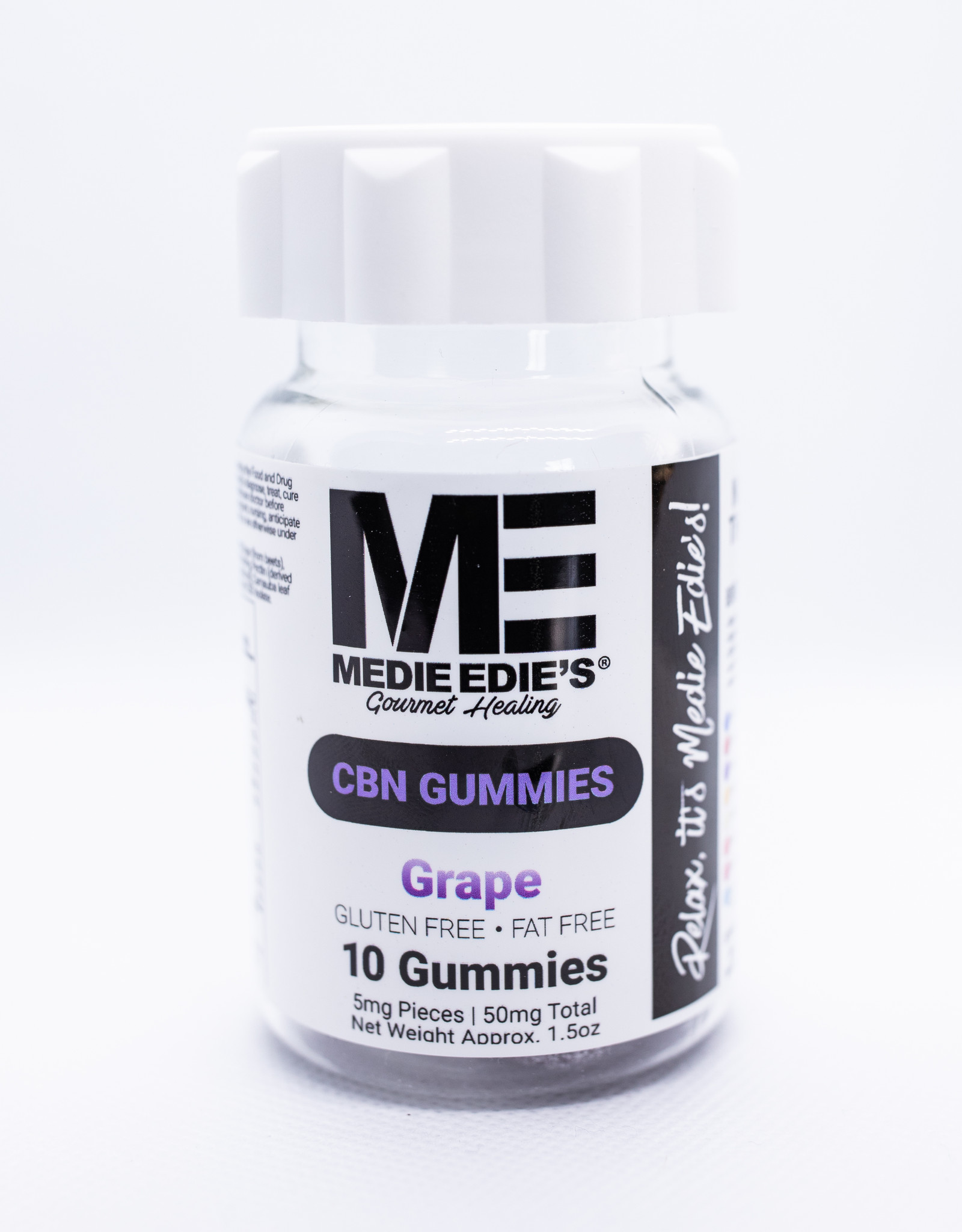 Medie Edie's Grape CBN Gummies - 10ct/5mg/50mg