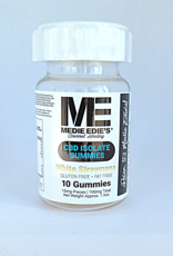 Medie Edie's White Strawnana CBD Gummies - 10ct/10mg/100mg