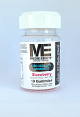 Medie Edie's Strawberry CBD Gummies - 10ct/10mg/100mg
