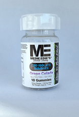 Medie Edie's Sour Grape Colada CBD Gummies - 10ct/10mg/100mg