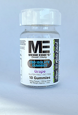 Medie Edie's Sour Grape CBD Gummies - 10ct/10mg/100mg