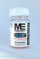 Medie Edie's Medie Edie's 10ct  CBD Gummies  Sour  Pink Grapefruit  - 10mg.100mg