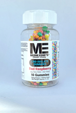 Medie Edie's Pebbled Red Raspberry CBD Gummies - 10ct/10mg/100mg