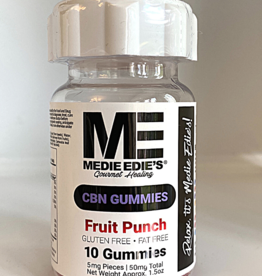 Medie Edie's 10ct 5mg.50mg - CBN Fruit Punch Gummies