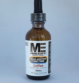 Medie Edie's 60ml 10mg . 600mg - Broad Spectrum Tincture Coffee