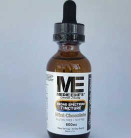 Medie Edie's 60ml 10mg . 600mg - Broad Spectrum Tincture Mint Chocolate