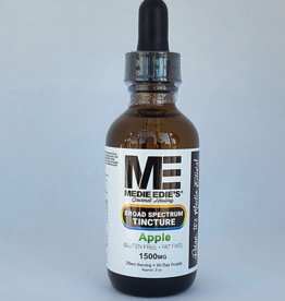 Medie Edie's 60ml 25mg.1500mg - Broad Spectrum Tincture Apple