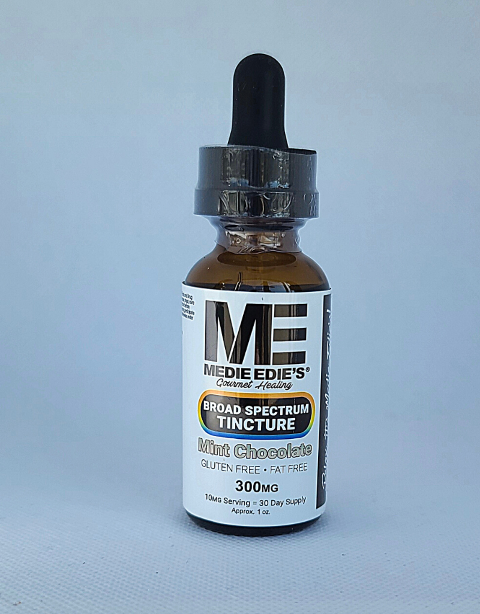 Medie Edie's Medie Edie's 30ml Broad Spectrum Tincture  Mint Chocolate - 10mg.300mg